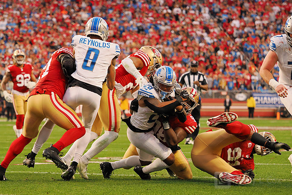 NFL: NFC Championship-Detroit Lions at San Francisco 49ers