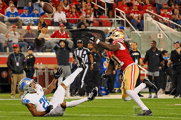 NFL: NFC Championship-Detroit Lions at San Francisco 49ers