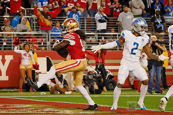 NFL: NFC Championship-Detroit Lions at San Francisco 49ers
