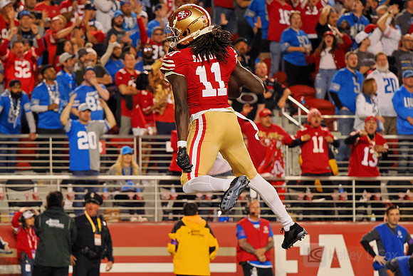 NFL: NFC Championship-Detroit Lions at San Francisco 49ers