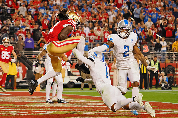 NFL: NFC Championship-Detroit Lions at San Francisco 49ers
