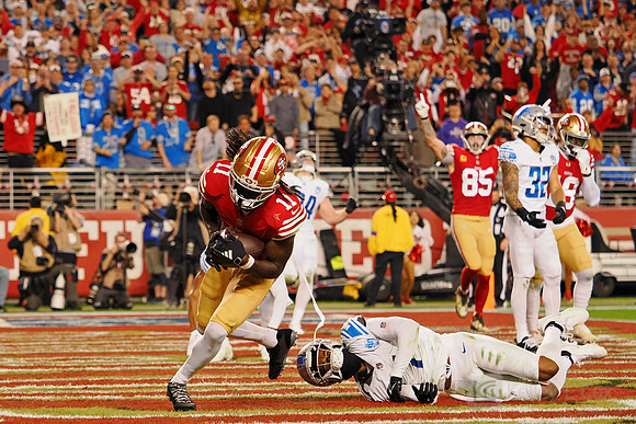 NFL: NFC Championship-Detroit Lions at San Francisco 49ers