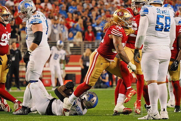 NFL: NFC Championship-Detroit Lions at San Francisco 49ers