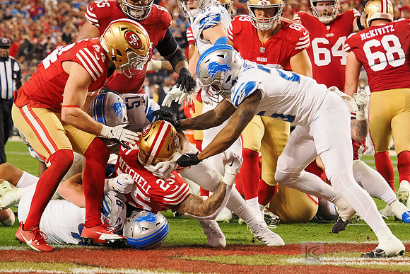 NFL: NFC Championship-Detroit Lions at San Francisco 49ers