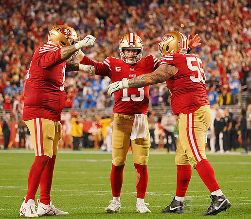 NFL: NFC Championship-Detroit Lions at San Francisco 49ers