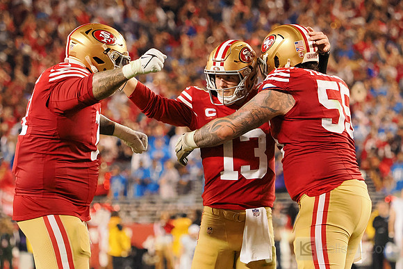 NFL: NFC Championship-Detroit Lions at San Francisco 49ers