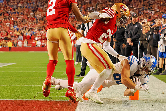 NFL: NFC Championship-Detroit Lions at San Francisco 49ers