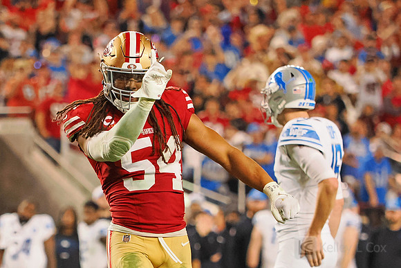 NFL: NFC Championship-Detroit Lions at San Francisco 49ers