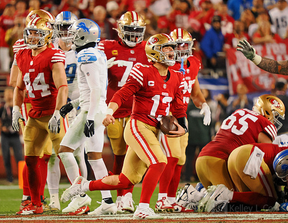 NFL: NFC Championship-Detroit Lions at San Francisco 49ers