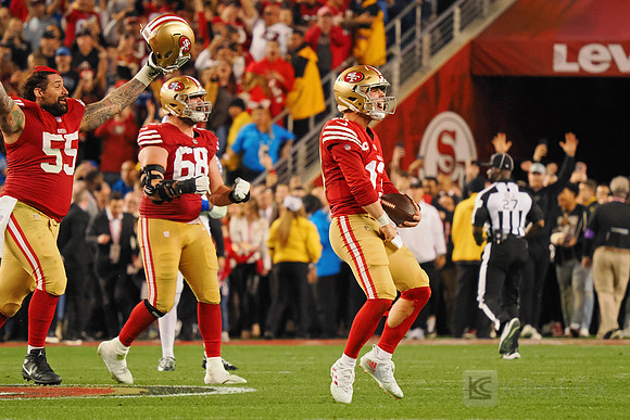NFL: NFC Championship-Detroit Lions at San Francisco 49ers