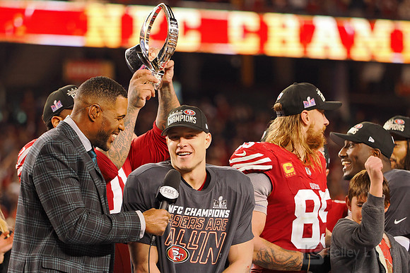 NFL: NFC Championship-Detroit Lions at San Francisco 49ers