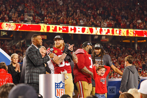 NFL: NFC Championship-Detroit Lions at San Francisco 49ers