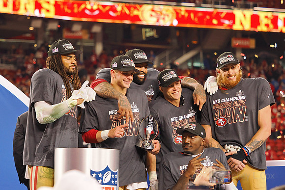 NFL: NFC Championship-Detroit Lions at San Francisco 49ers