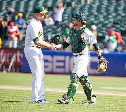 MLB: Los Angeles Angels at Oakland Athletics