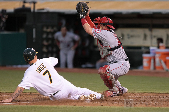 MLB: Los Angeles Angels at Oakland Athletics