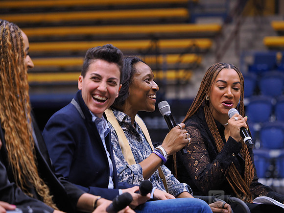 Jamila Wideman, Charmin Smith, Ros Gold-Onwude