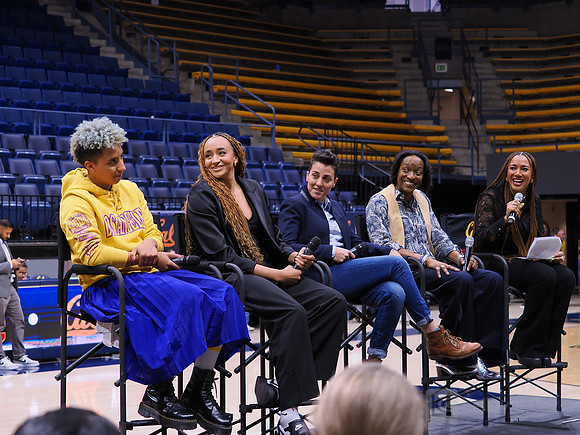 Layshia Clarendon, Haley Jones, Jamila Wideman, Charmin Smith, Ros Gold-Onwude