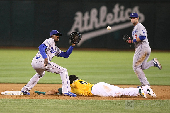 MLB: Los Angeles Dodgers at Oakland Athletics