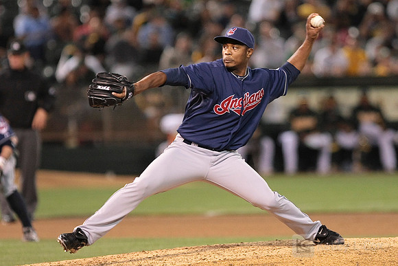 MLB: Cleveland Indians at Oakland Athletics