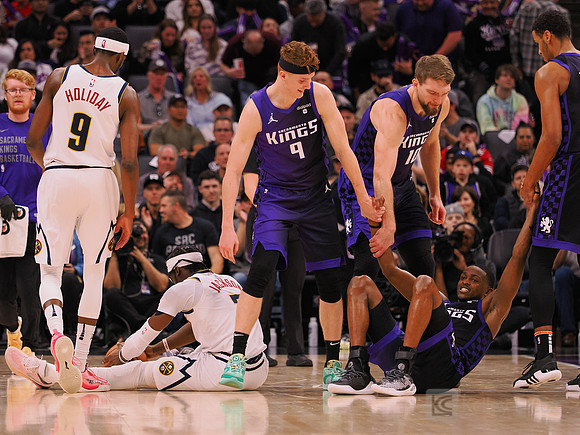 NBA: Denver Nuggets at Sacramento Kings