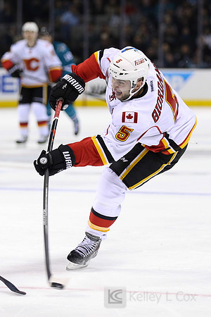 NHL: Calgary Flames at San Jose Sharks