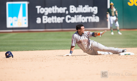 MLB: Houston Astros at Oakland Athletics