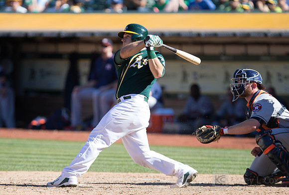 MLB: Houston Astros at Oakland Athletics