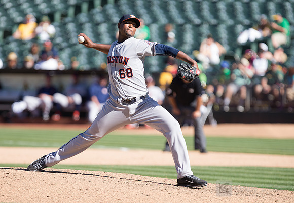 MLB: Houston Astros at Oakland Athletics