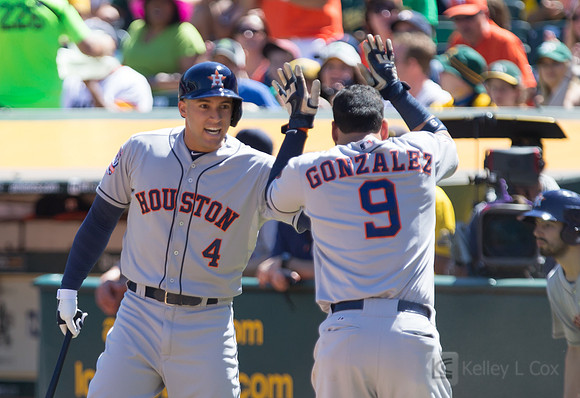 MLB: Houston Astros at Oakland Athletics