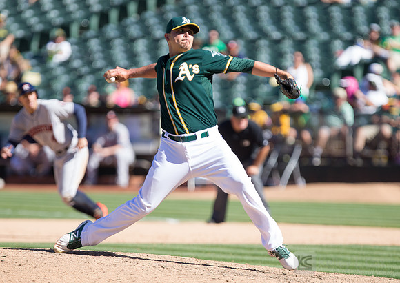 MLB: Houston Astros at Oakland Athletics
