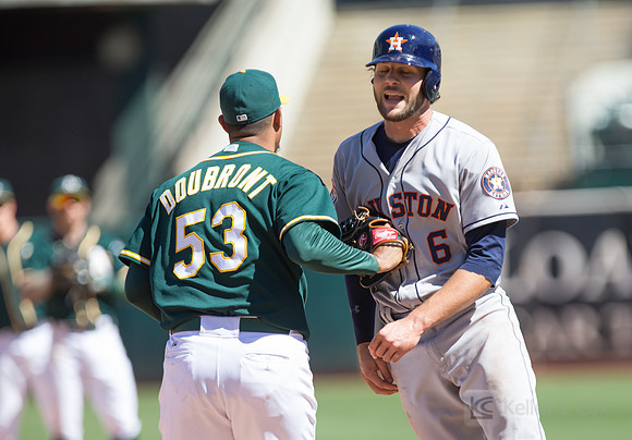 MLB: Houston Astros at Oakland Athletics