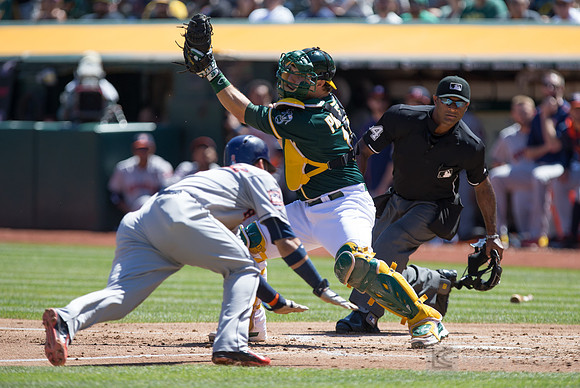 MLB: Houston Astros at Oakland Athletics