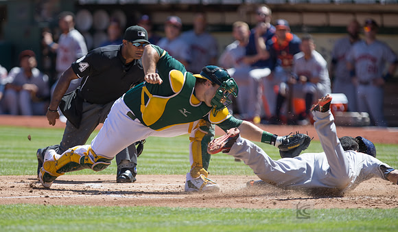 MLB: Houston Astros at Oakland Athletics