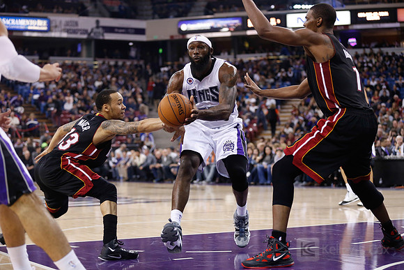 NBA: Miami Heat at Sacramento Kings