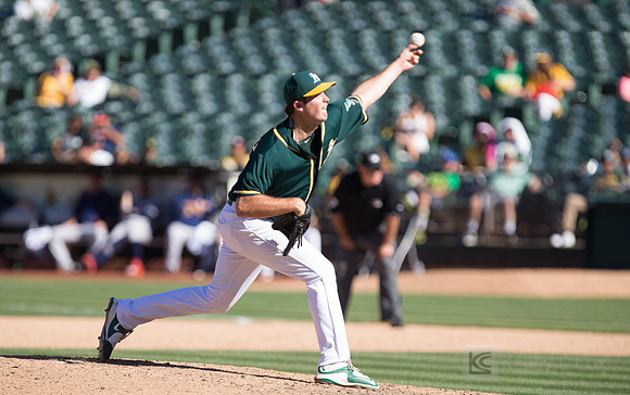MLB: Houston Astros at Oakland Athletics