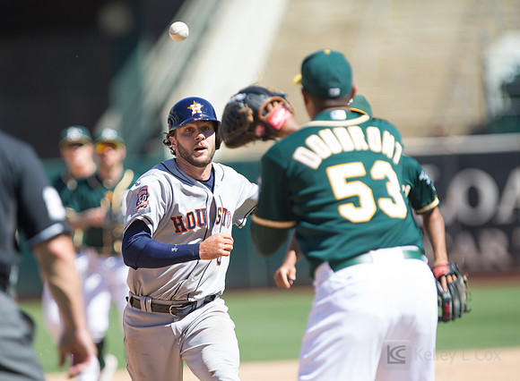 MLB: Houston Astros at Oakland Athletics