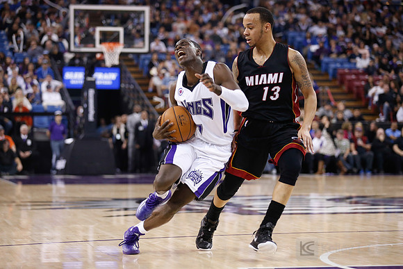 NBA: Miami Heat at Sacramento Kings