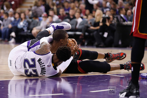 NBA: Miami Heat at Sacramento Kings