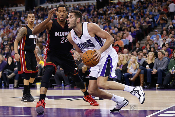 NBA: Miami Heat at Sacramento Kings