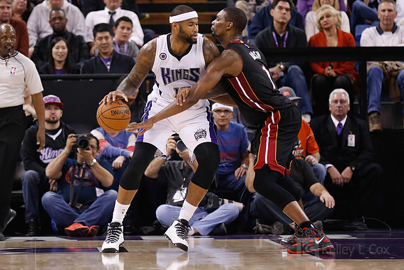 NBA: Miami Heat at Sacramento Kings