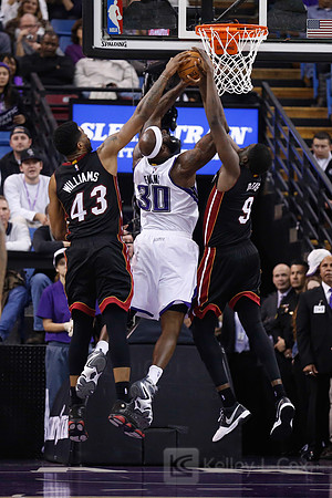 NBA: Miami Heat at Sacramento Kings