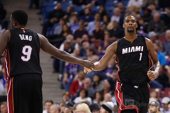 NBA: Miami Heat at Sacramento Kings