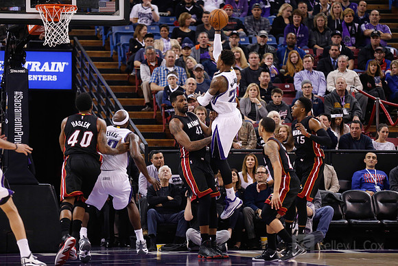 NBA: Miami Heat at Sacramento Kings