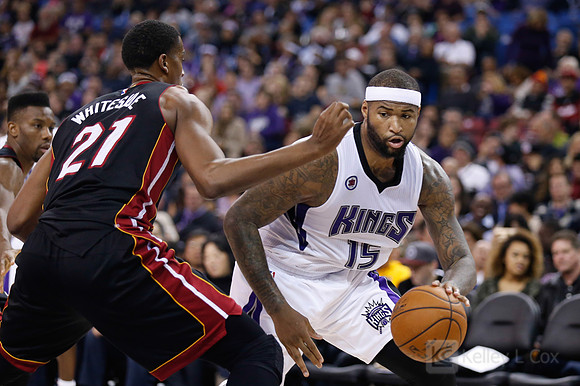 NBA: Miami Heat at Sacramento Kings