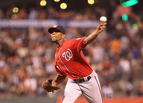 MLB: Washington Nationals at San Francisco Giants