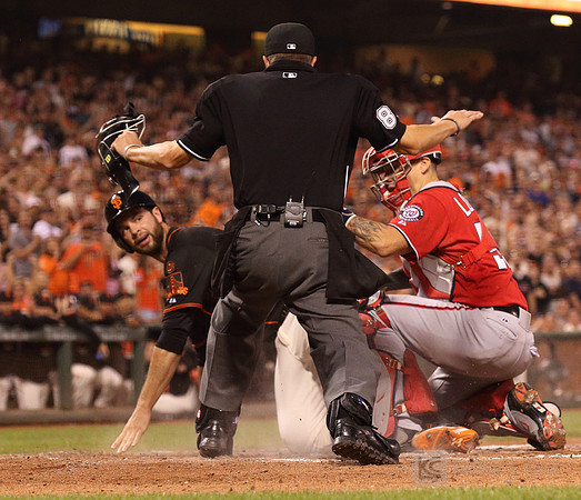 MLB: Washington Nationals at San Francisco Giants
