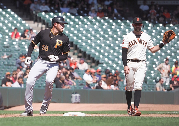 MLB: Pittsburgh Pirates at San Francisco Giants