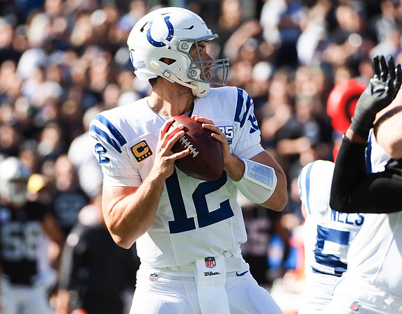 NFL: Indianapolis Colts at Oakland Raiders