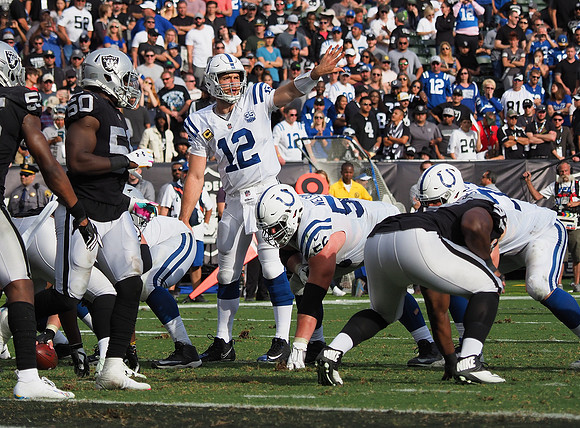 NFL: Indianapolis Colts at Oakland Raiders