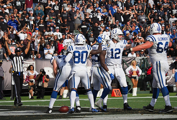 NFL: Indianapolis Colts at Oakland Raiders